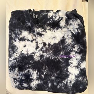 IVORY ELLA - Black Long Sleeve Tie Dye Ivory Ella Shirt